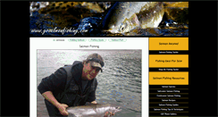 Desktop Screenshot of gosalmonfishing.com