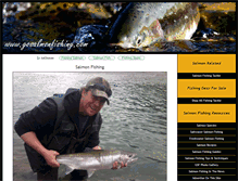 Tablet Screenshot of gosalmonfishing.com